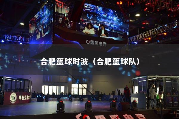 合肥篮球时波(合肥篮球队)