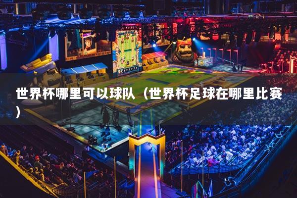 世界杯哪里可以球队(世界杯足球在哪里比赛)