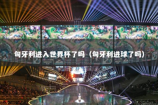 匈牙利进入世界杯了吗（匈牙利进球了吗）